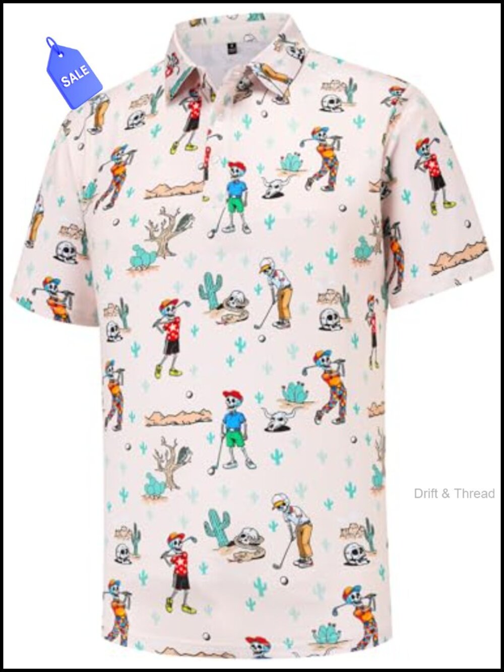 Moisture Wicking Golf Polo Shirt Short Sleeve Performance Dry Fit